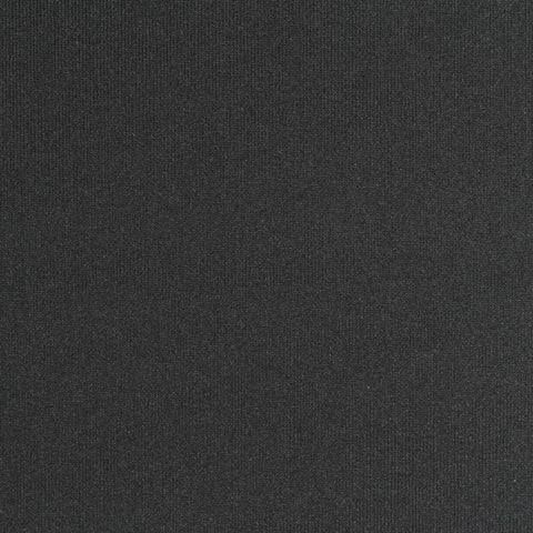 Cotton Polyester Stretch Scuba Knit Fabric, 325 gsm, 160 cm — Black