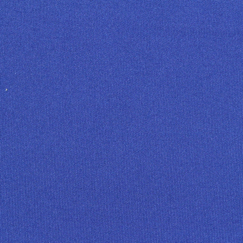 Cotton Polyester Stretch Scuba Knit Fabric, 330 gsm, 165 cm — Blue