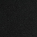 Polyester Stretch French Terry Fabric, 310 gsm, 190 cm — Black