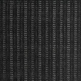 White Vertical-Stripe Chenille, Polyester