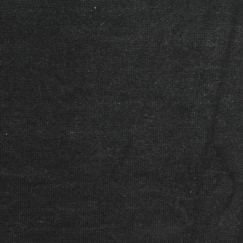 Polyester Viscose Jersey Knit Fabric, 185 gsm — Black