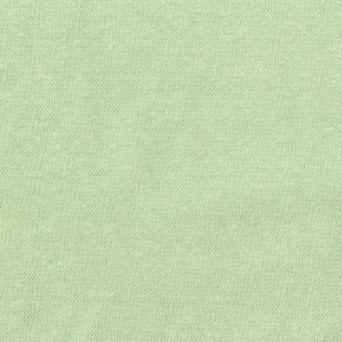 Polyester Cotton Stretch Rib Knit Fabric, 300 gsm — Green