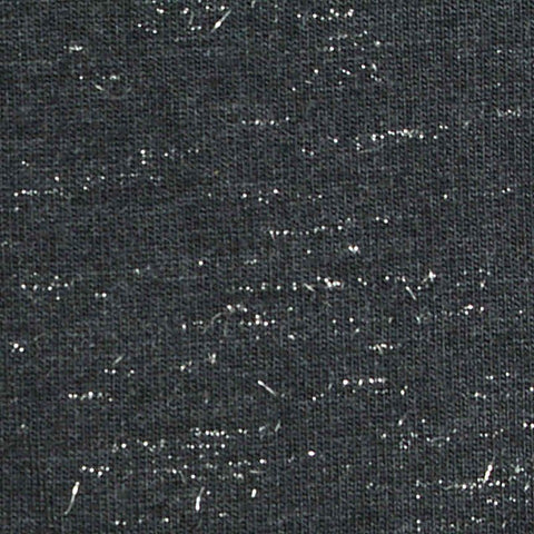 Dark Grey Marl Jersey Knit, Viscose-Poly, 200 gsm, 165 cm
