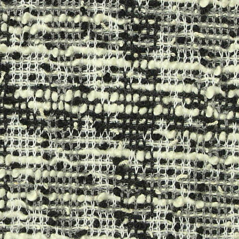 Black Marl Bouclé, Poly-Cotton, 305 gsm