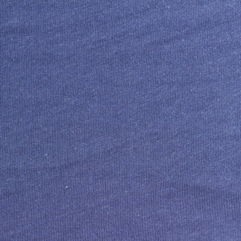 Polyester Cotton Jersey Knit Fabric, 170 gsm, 160 cm — Blue