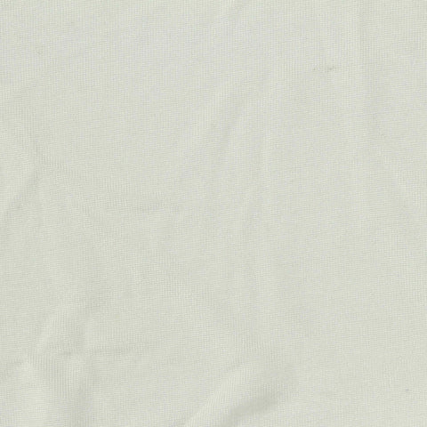 100% Silk Jersey Knit Fabric, 95 gsm, 120 cm — White