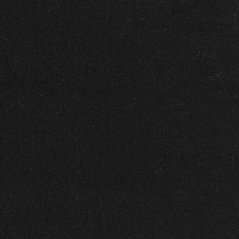 100% Silk Knit Fabric, 150 gsm, 100 cm — Black