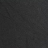 100% Acetate Interlock Knit Fabric, 160 gsm, 160 cm — Black