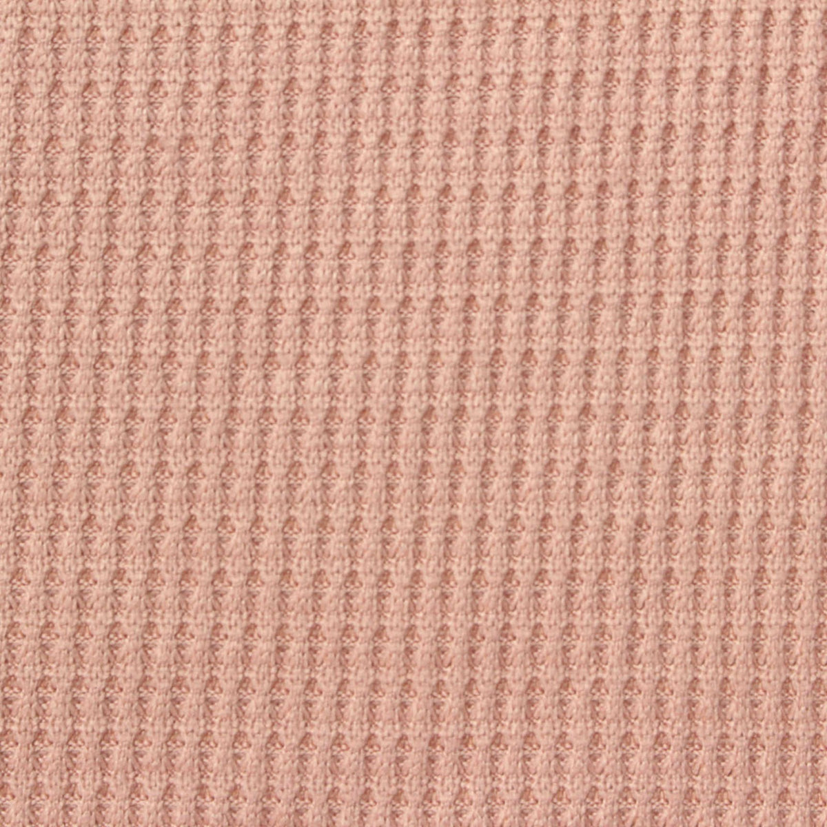 Polyester Stretch Waffle Knit Fabric, 200 gsm, 185 cm — Pink
