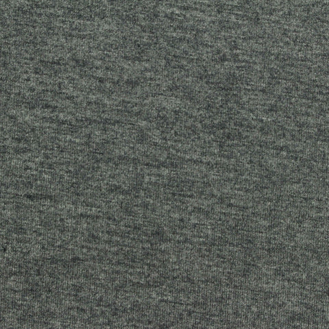 Grey Marl French Terry, Poly-Viscose, 268 gsm