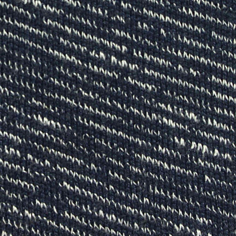 Dark Blue Marl Jersey Knit, Poly-Viscose, 201 gsm