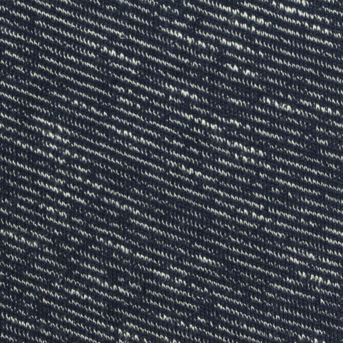Dark Blue Marl Jersey Knit, Poly-Viscose, 201 gsm