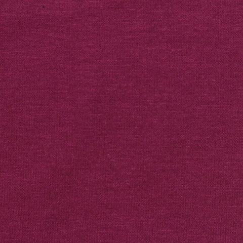 Brushed Polyester Viscose Stretch French Terry Fabric, 231 gsm, 158 cm — Purple