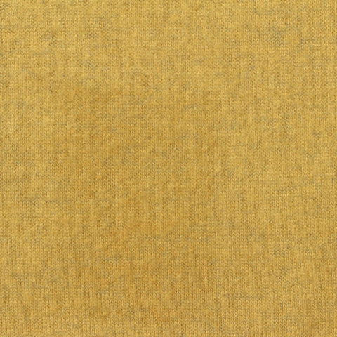 Yellow Marl Chunky Knit, Viscose-Poly, 283 gsm