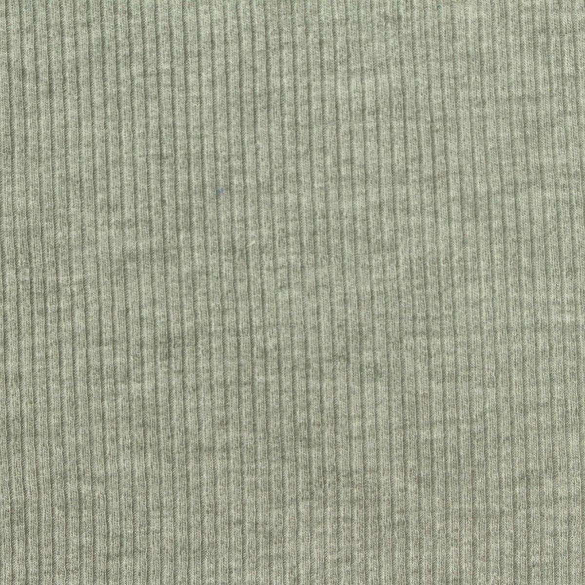 Viscose Wool Stretch Rib Knit Fabric, 239 gsm, 140 cm — Khaki