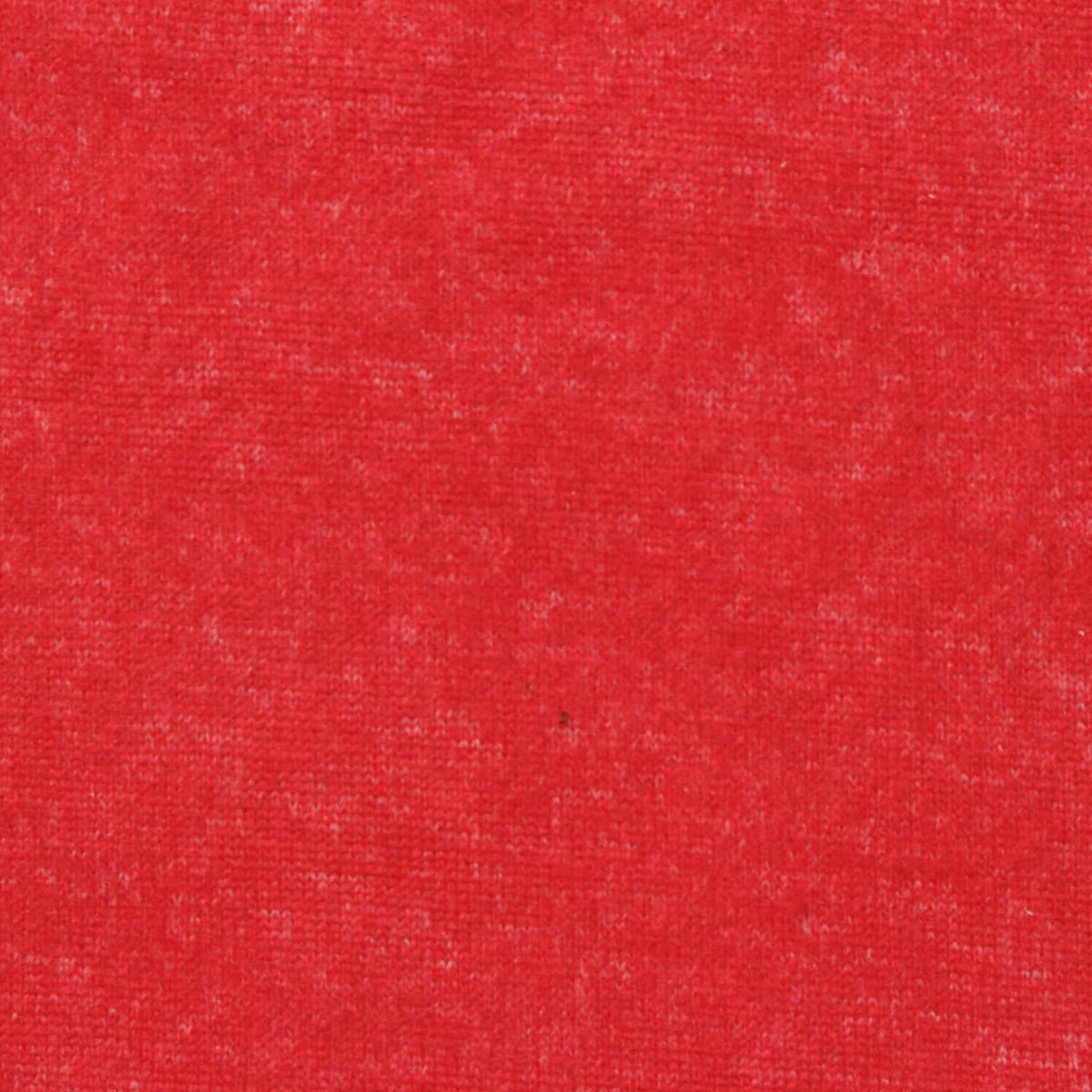 Red Marl Chunky Knit, Viscose-Poly, 330 gsm