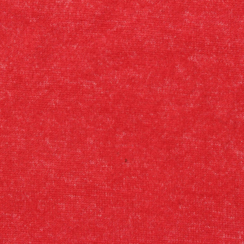 Red Marl Chunky Knit, Viscose-Poly, 330 gsm