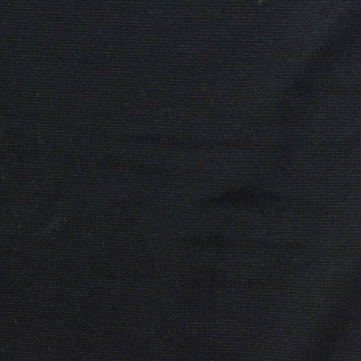 Acrylic Viscose Blend Stretch Jersey Knit Fabric, 196 gsm, 170 cm — Black