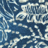 White Leaves Chunky Knit, Polyester — texture