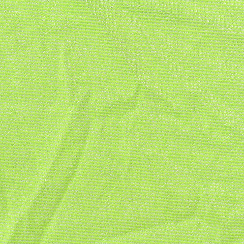 Lime Marl Jersey Knit, Viscose-Metallic