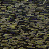 Gold Horizontal-Dash Velvet, Polyester