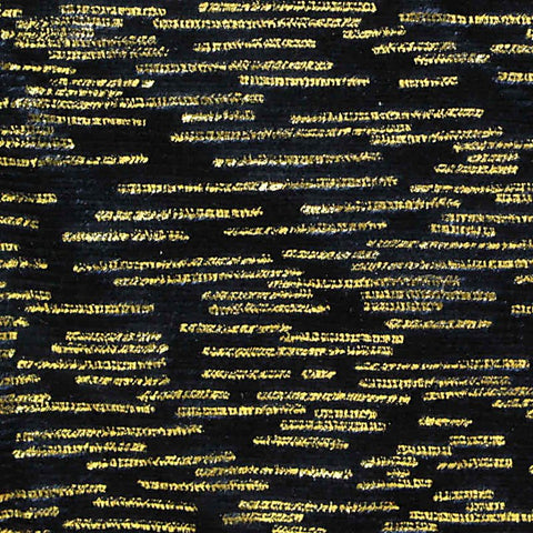 Gold Horizontal-Dash Velvet, Polyester