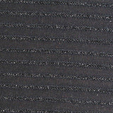 Silver Horizontal-Stripe Knit, Nylon — texture