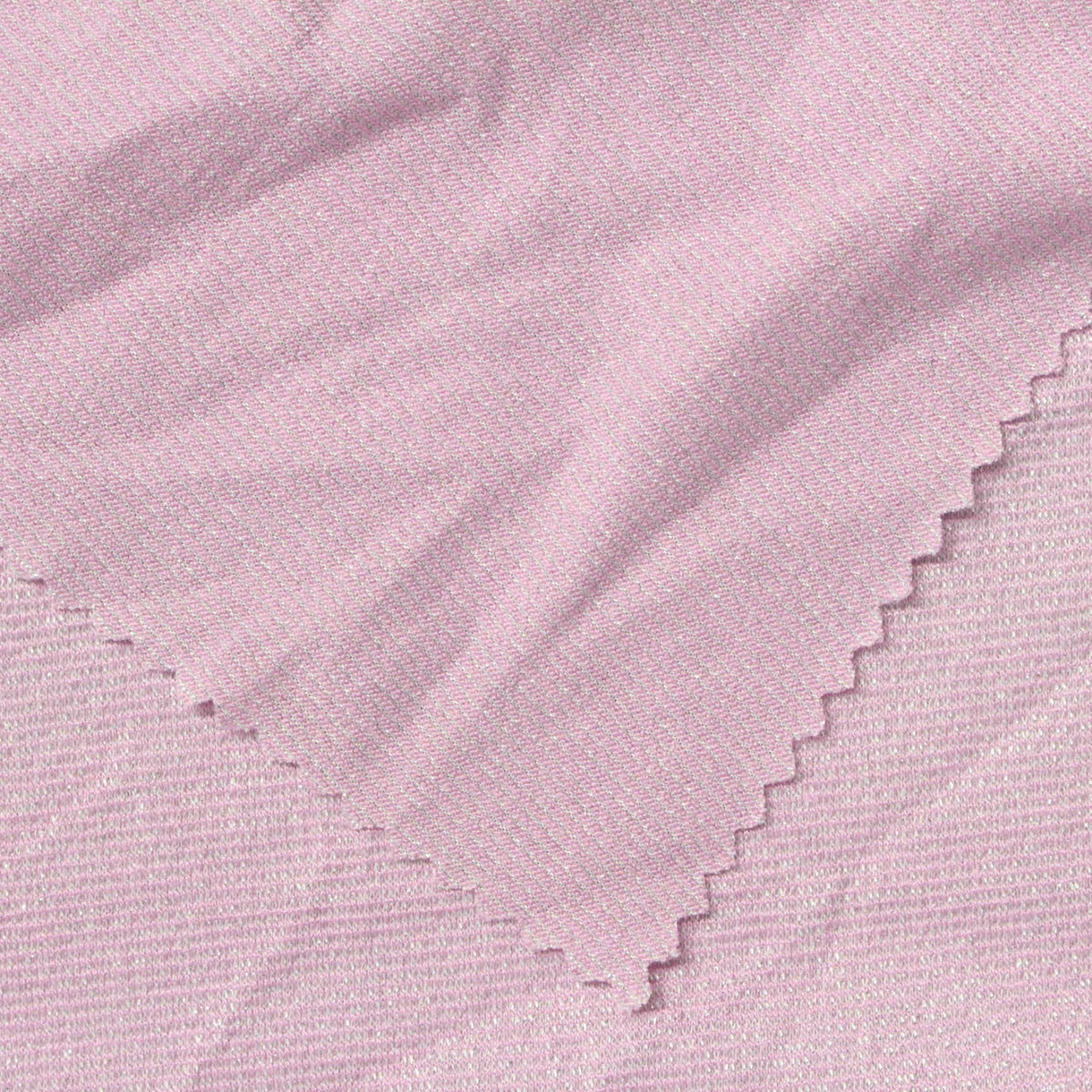 Viscose Metallic Stretch Jersey Knit Fabric, 160 gsm, 165 cm — Pink
