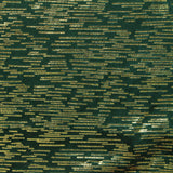 Green Horizontal-Dash Velvet, Polyester