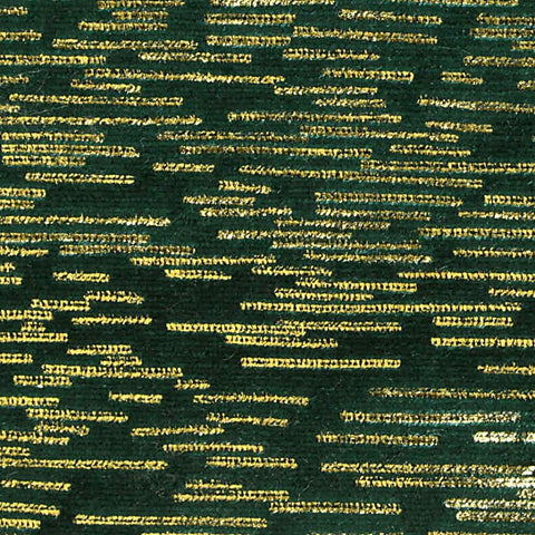 Green Horizontal-Dash Velvet, Polyester