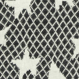 Black Stars Jacquard, Polyester — texture