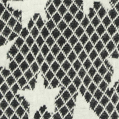 Black Stars Jacquard, Polyester, 260 gsm