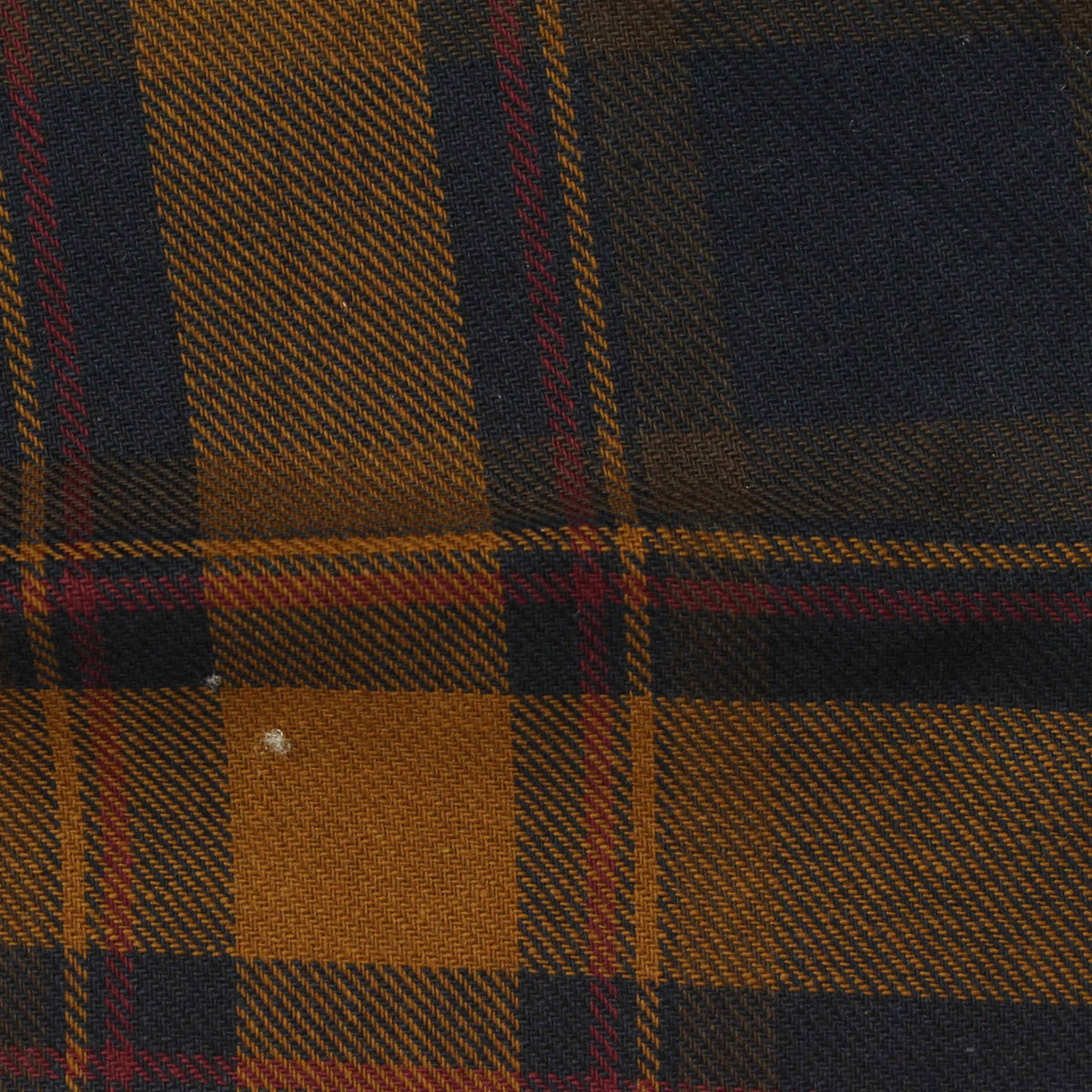 Dark Blue Plaid Woven, Cotton