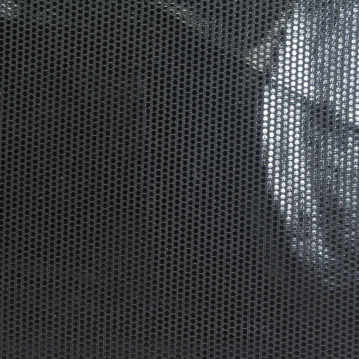 Polyester Stretch Knit Fabric, 185 gsm, 150 cm — Black