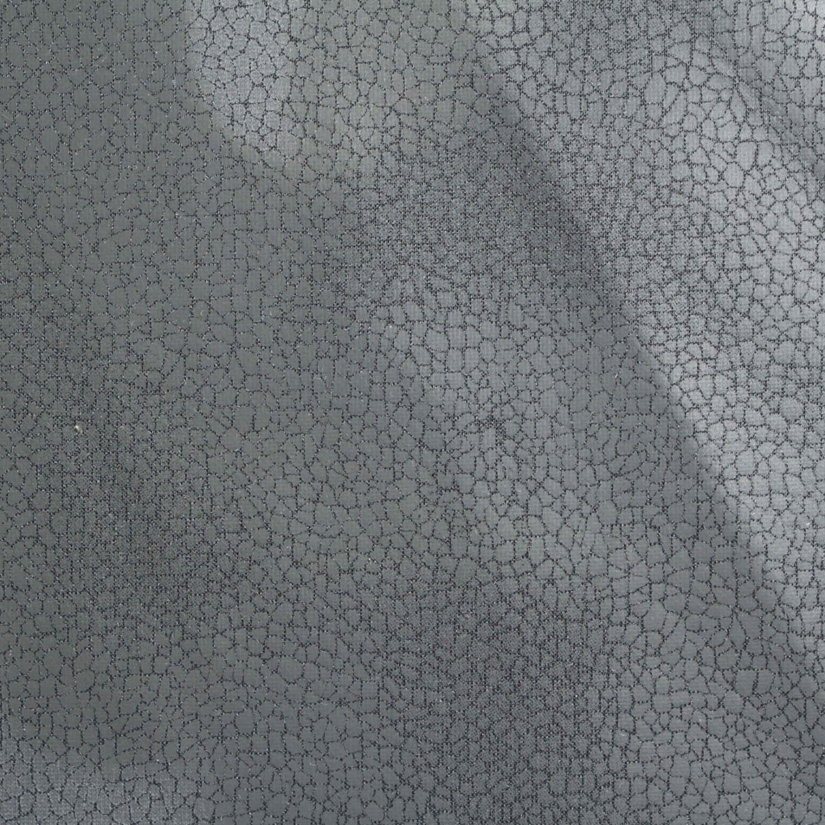 Jacquard Polyester Stretch Scuba Knit Fabric, 260 gsm, 155 cm — Grey