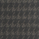 Dark Grey Houndstooth Jacquard, Nylon-Metallic