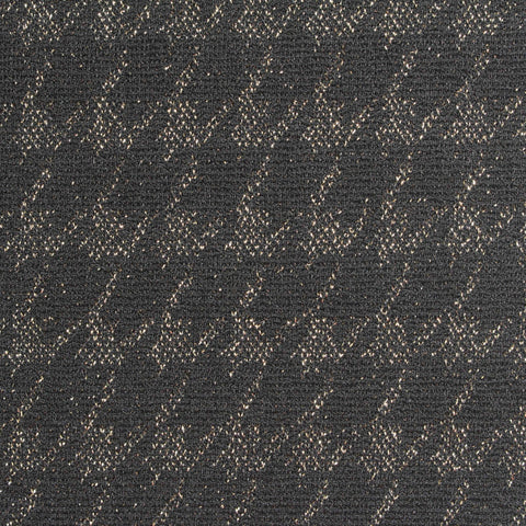 Dark Grey Houndstooth Jacquard, Nylon-Metallic