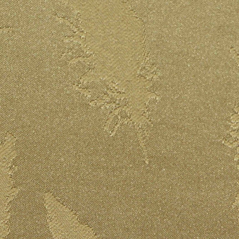 Khaki Leaf Jacquard, Poly-Viscose
