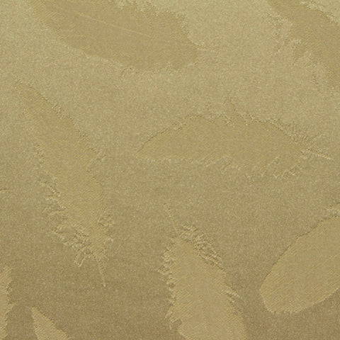 Khaki Leaf Jacquard, Poly-Viscose