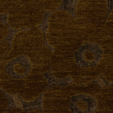 Brown Floral Chenille, Poly-Nylon