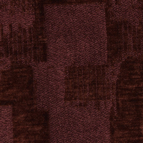 Jacquard Polyester Nylon Blend Chenille Fabric, 250 gsm, 135 cm — Red