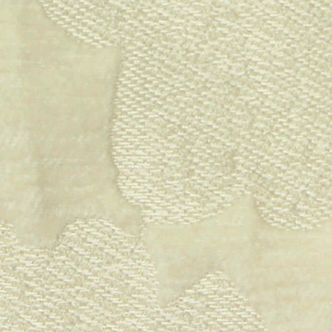 Cream Floral Chenille, Poly-Nylon