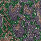 Purple Ornate-Scroll Jacquard, Polyester — texture