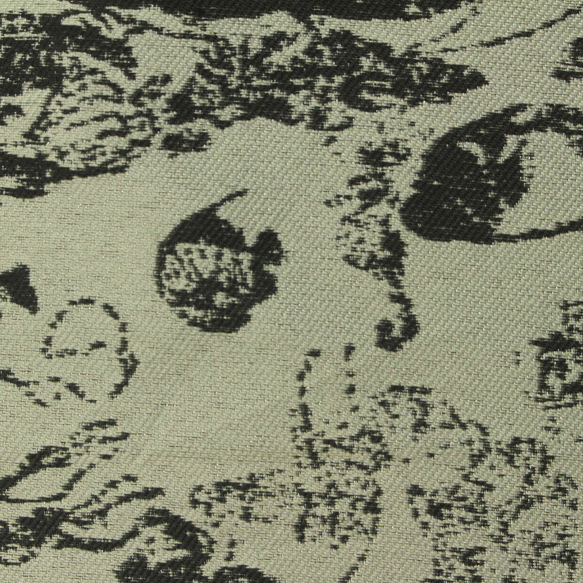 Green Abstract Jacquard, Polyester, 135 gsm