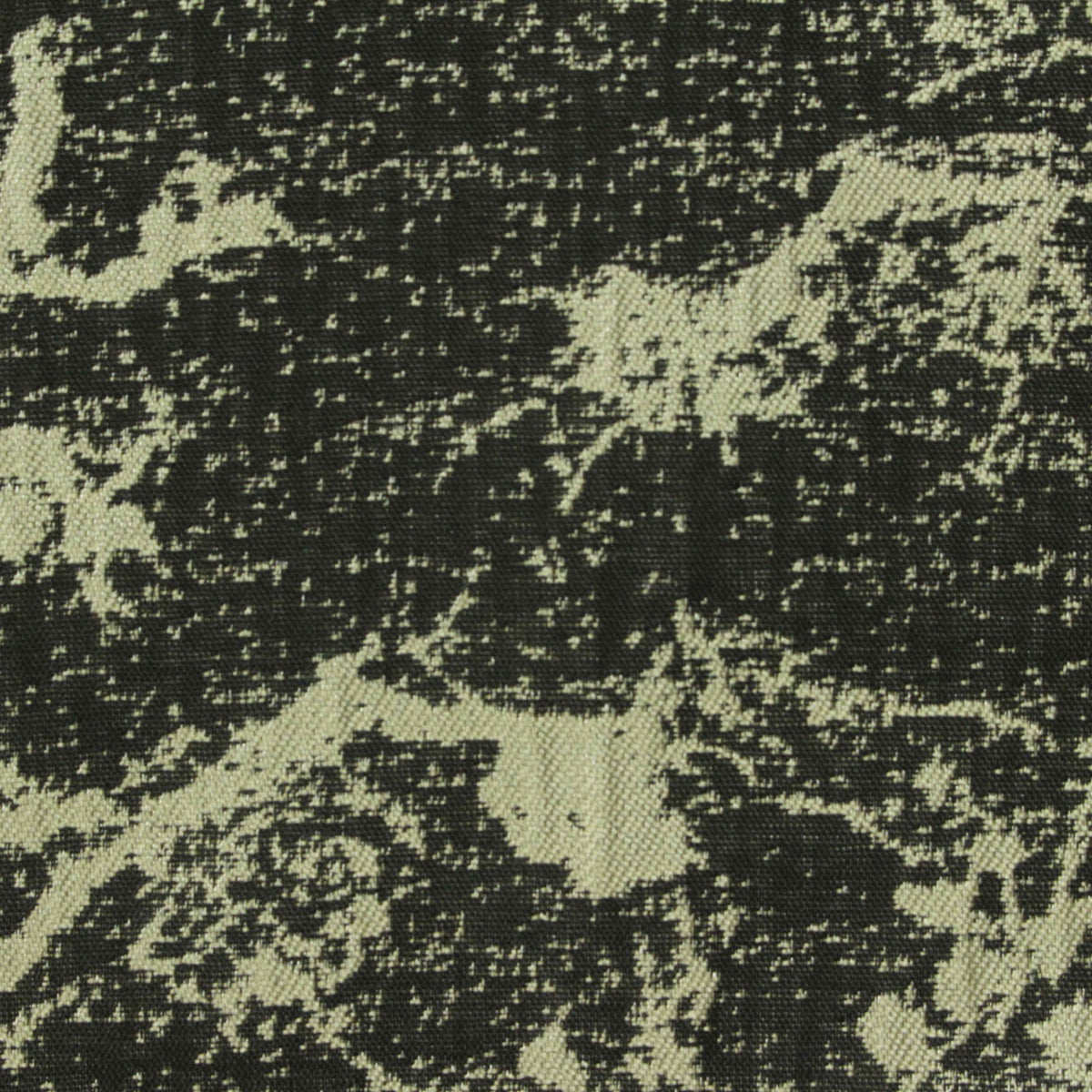 Black Abstract Jacquard, Polyester, 135 gsm
