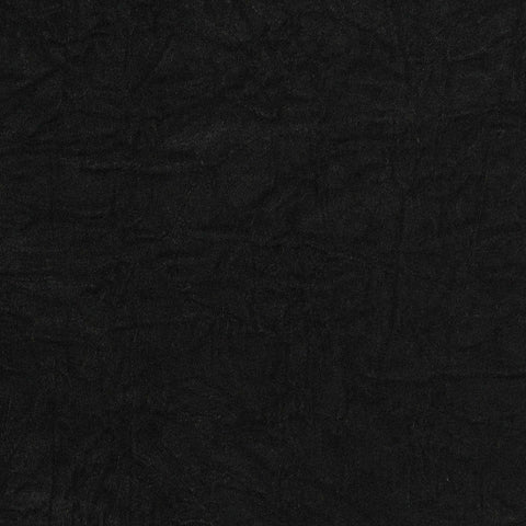 100% Polyester Woven Fabric, 130 gsm, 150 cm — Black