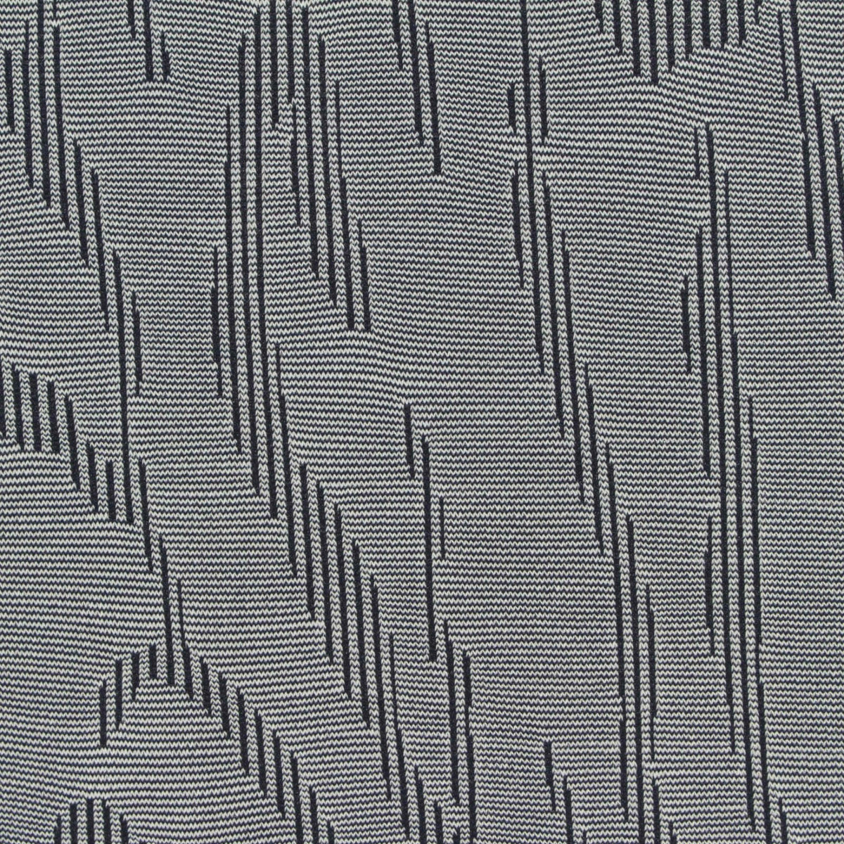Dark Grey Vertical-Dash Jacquard, Polyester