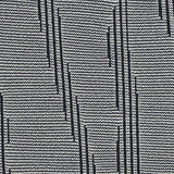 Dark Grey Vertical-Dash Jacquard, Polyester — texture