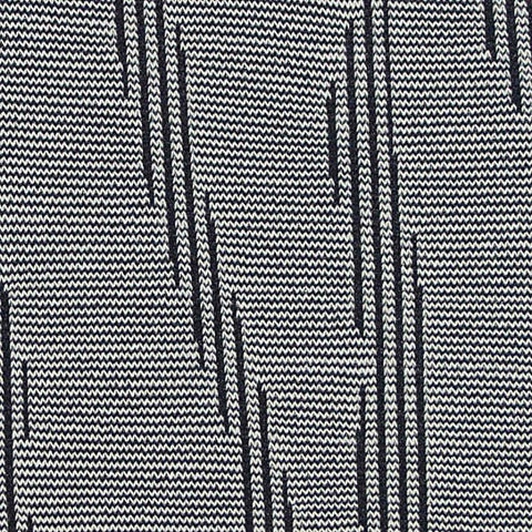 Dark Grey Vertical-Dash Jacquard, Polyester