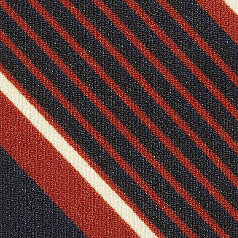 Navy Stripes Knit, Polyester, 170 gsm